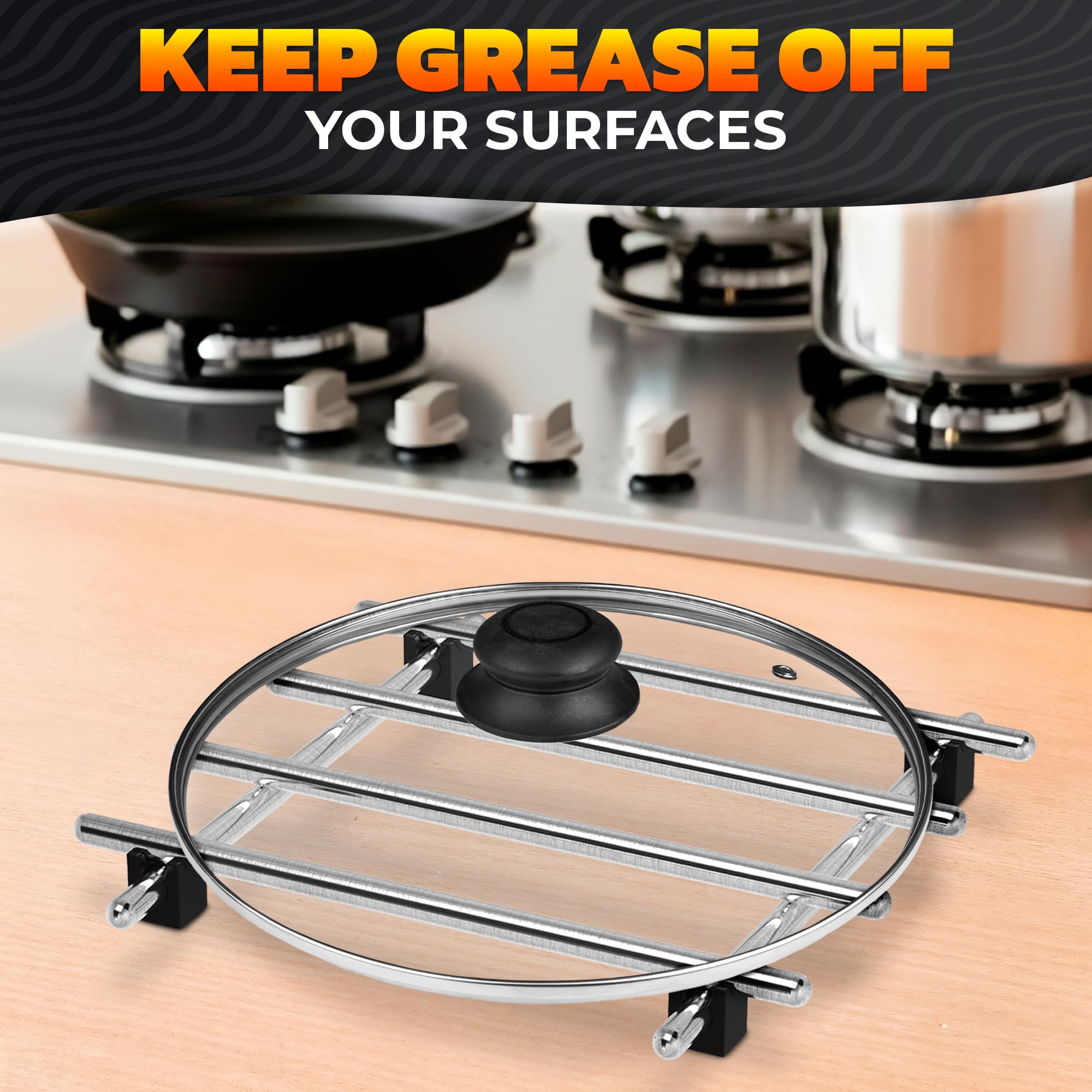 LEGLO pack of two trivets offers versatile sizes for pots.