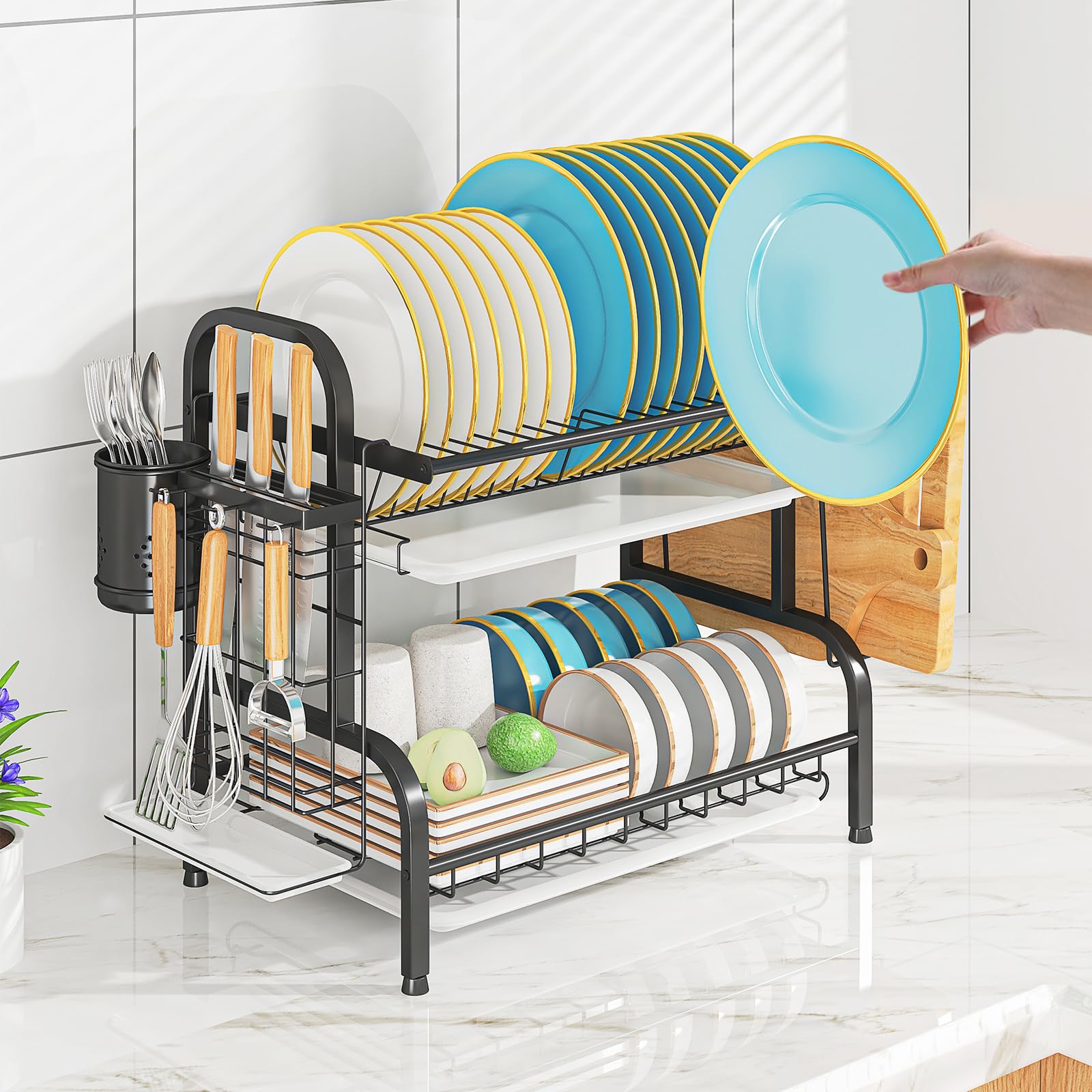 LEGUANG kitchen rack is ready to use in new homes and apartments.