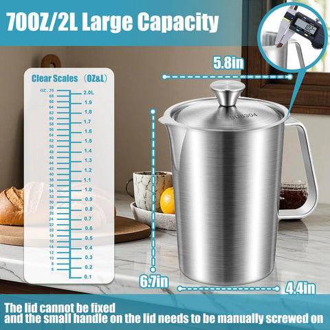 Leilifre pitcher spout enabling precise pouring with no overflow