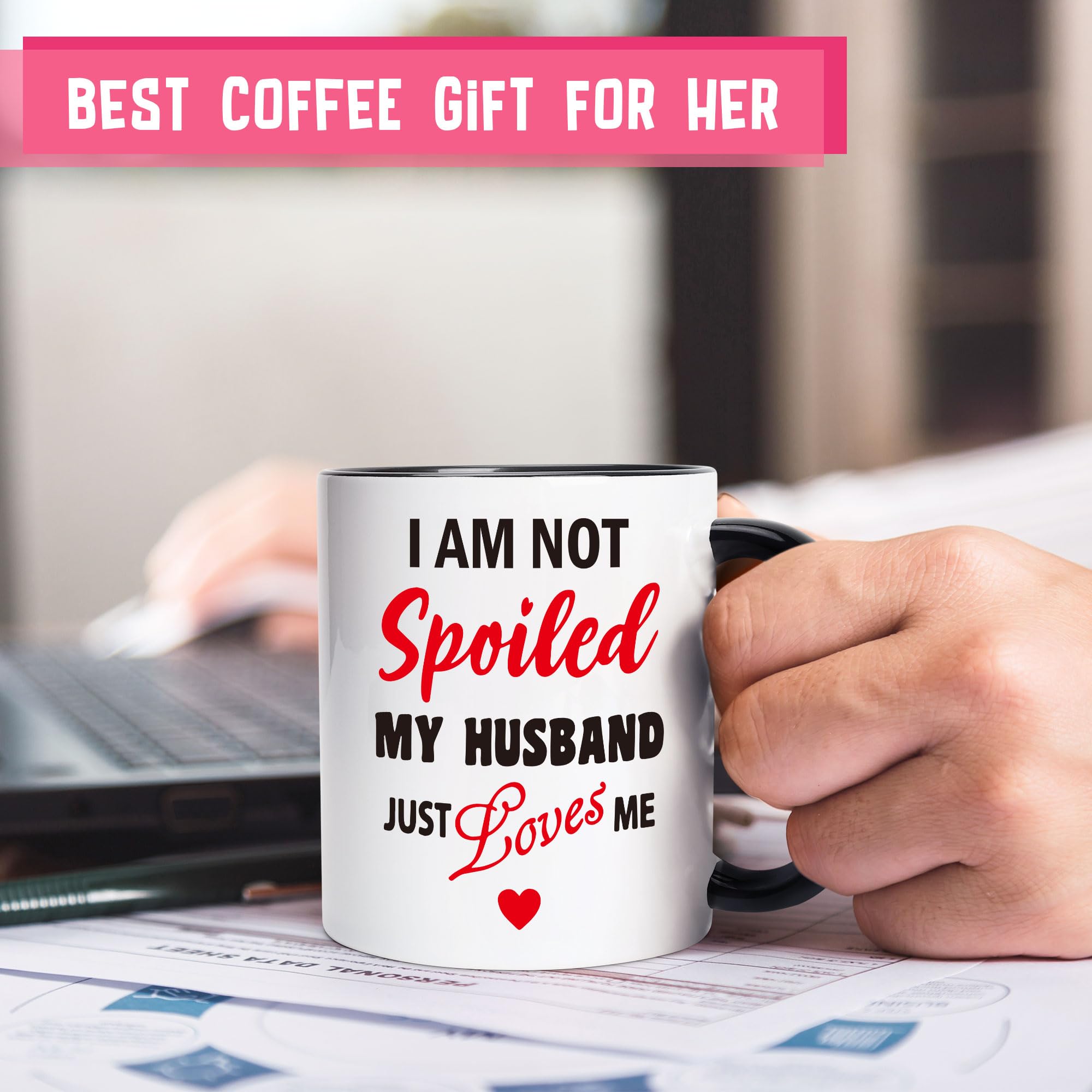 LEJIAJINW romantic I love you mug for wife.