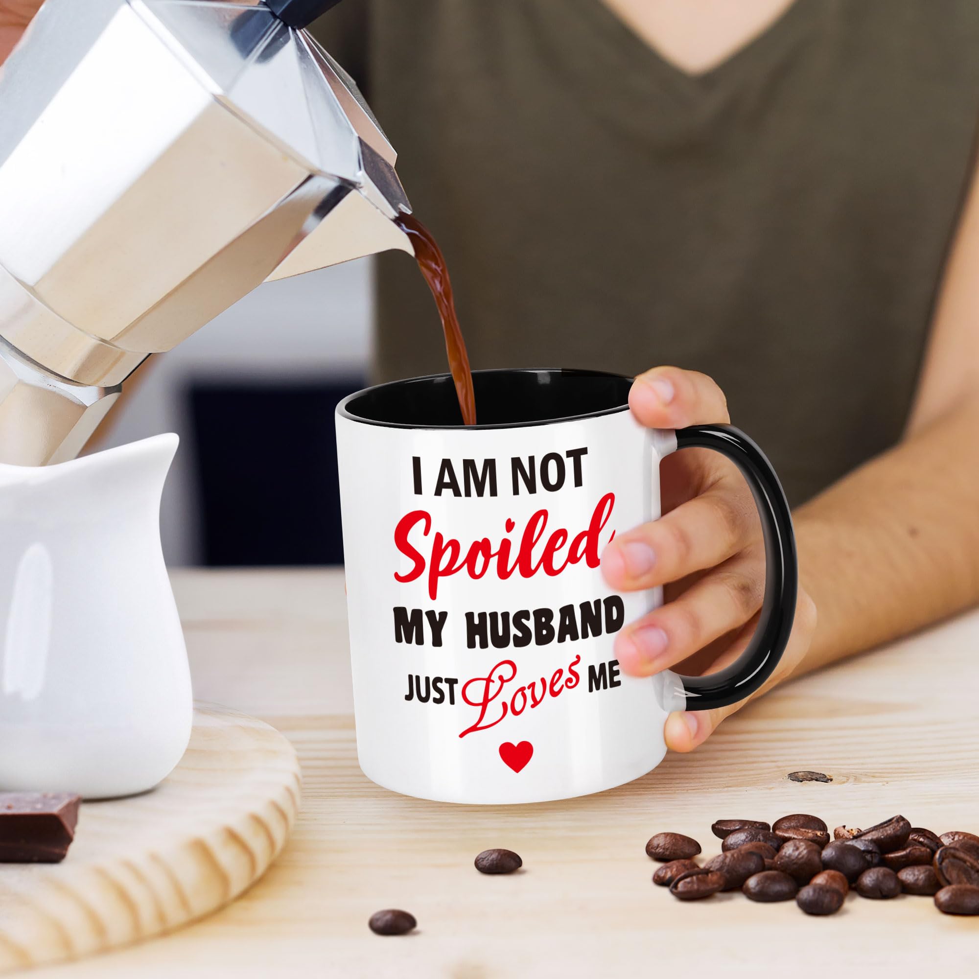 LEJIAJINW wife birthday gift mug for daily joy.