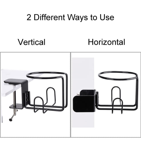LEKUSHA pack-1 black cup holder ships ready for quick install
