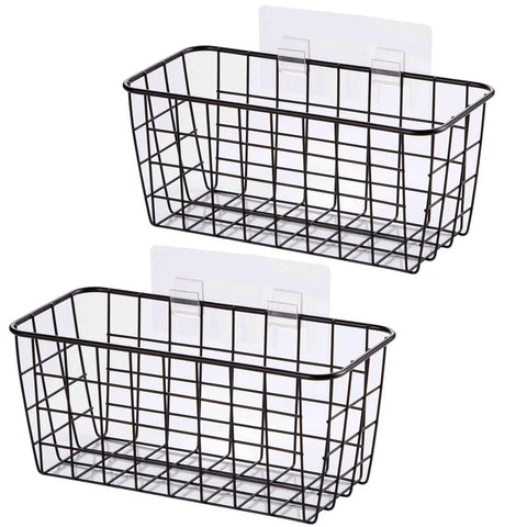 LeleCAT adhesive hanging basket door mount for clutter-free storage.