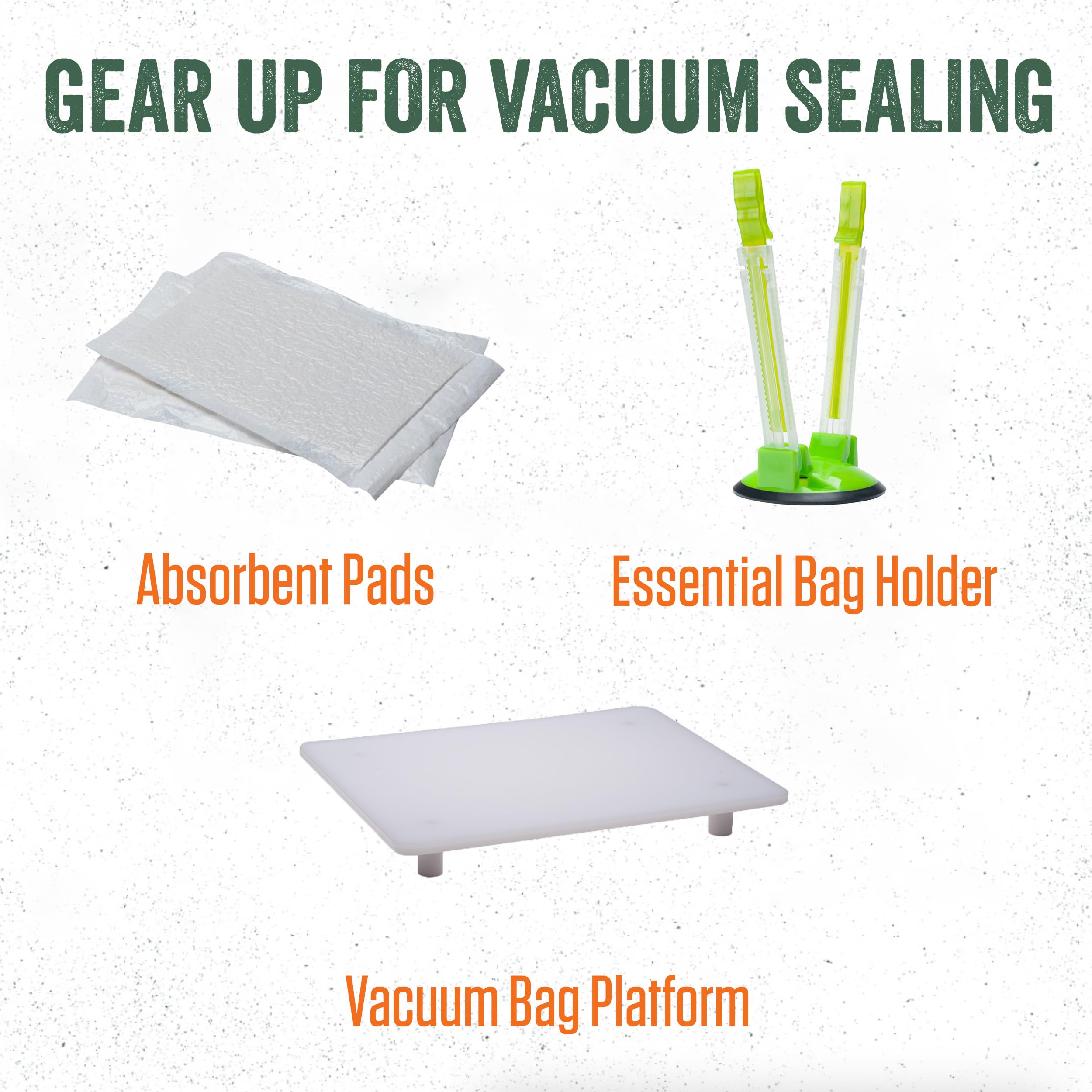 LEM MaxVac ideal for storing meat, vegetables, and fruits