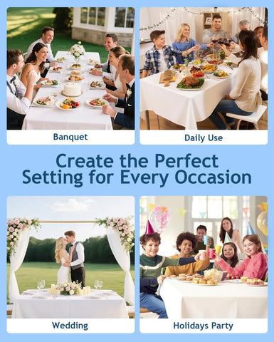 Lemict durable polyester withstands frequent event use.