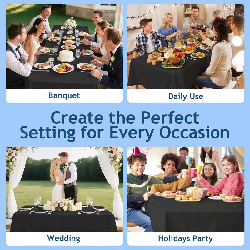 Lemict 2-pack offers versatile coverage for indoor and outdoor banquets.