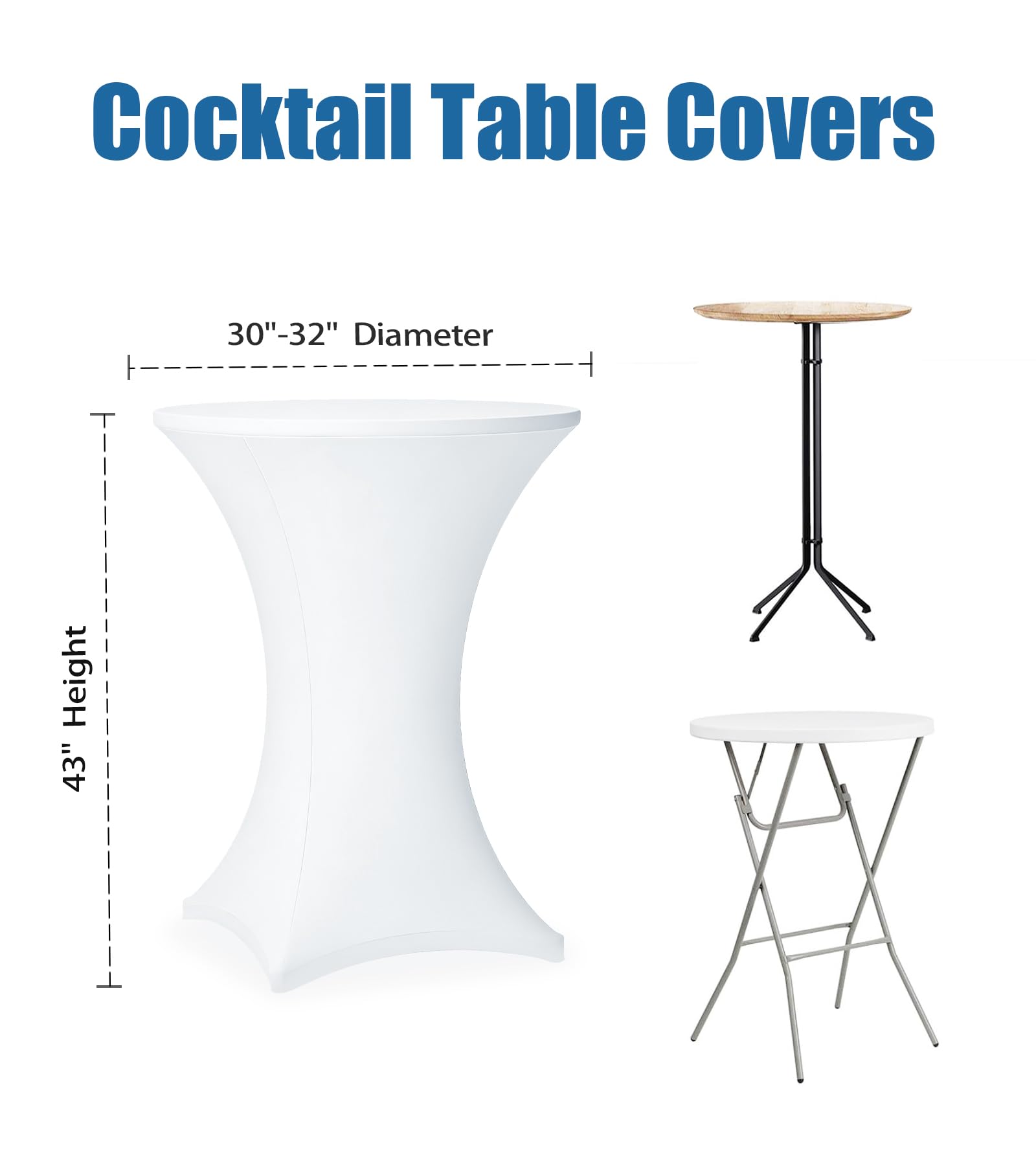 Lemict reinforced leg pockets securely hold table legs, even outdoors