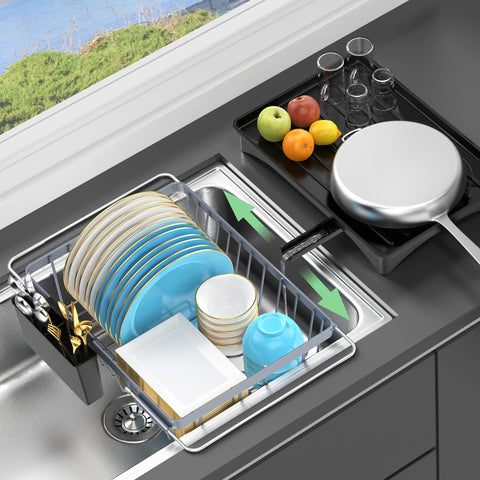 LEMIKKLE all-in-one drainer suits 2-3 person households with compact footprint