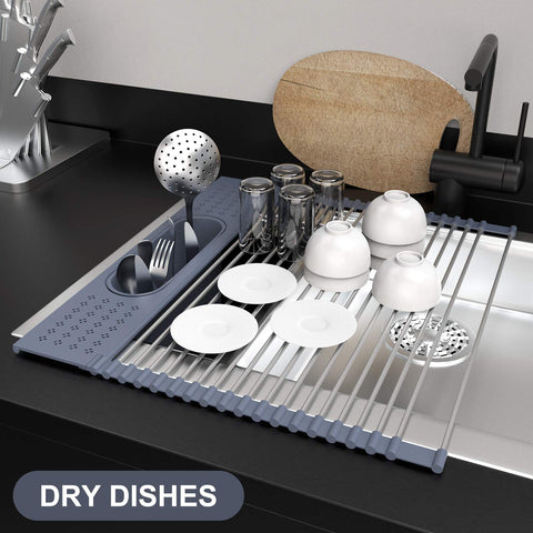 LEMIKKLE SUS304 stainless steel rack resists rust for lasting use.