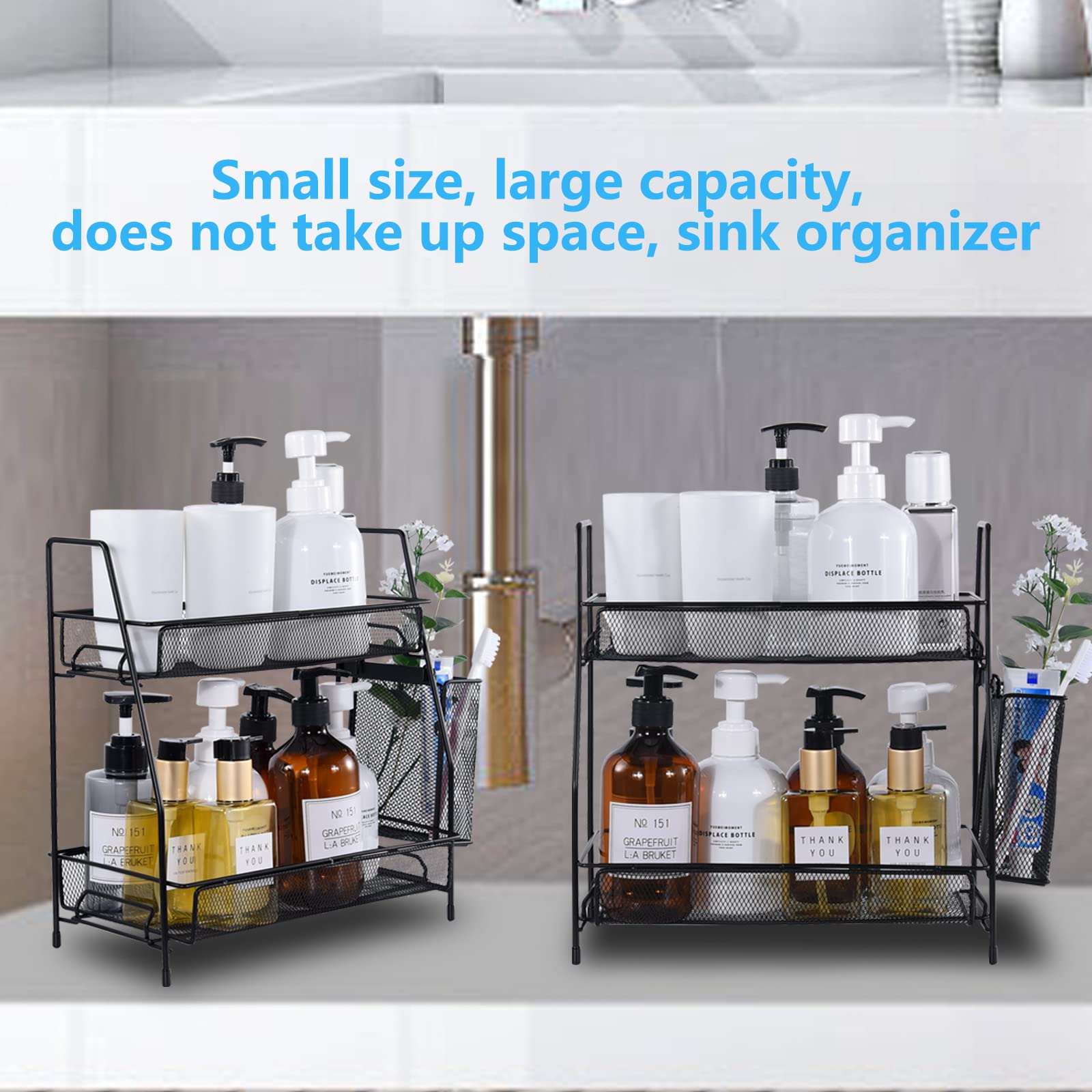 LEMIKKLE toothbrush holder tray keeps brushes organized and accessible