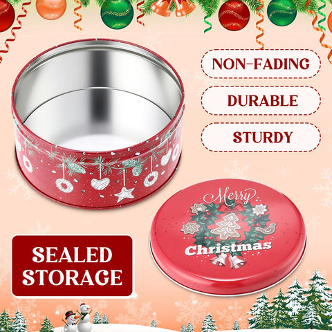 LemonRoad 18-pack snowflake pattern tin, adds festive flair to dessert displays.
