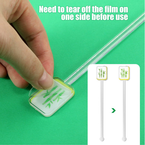 LemonRoad 8-pcs mahjong stirrers keep drinks stirred and guests engaged.