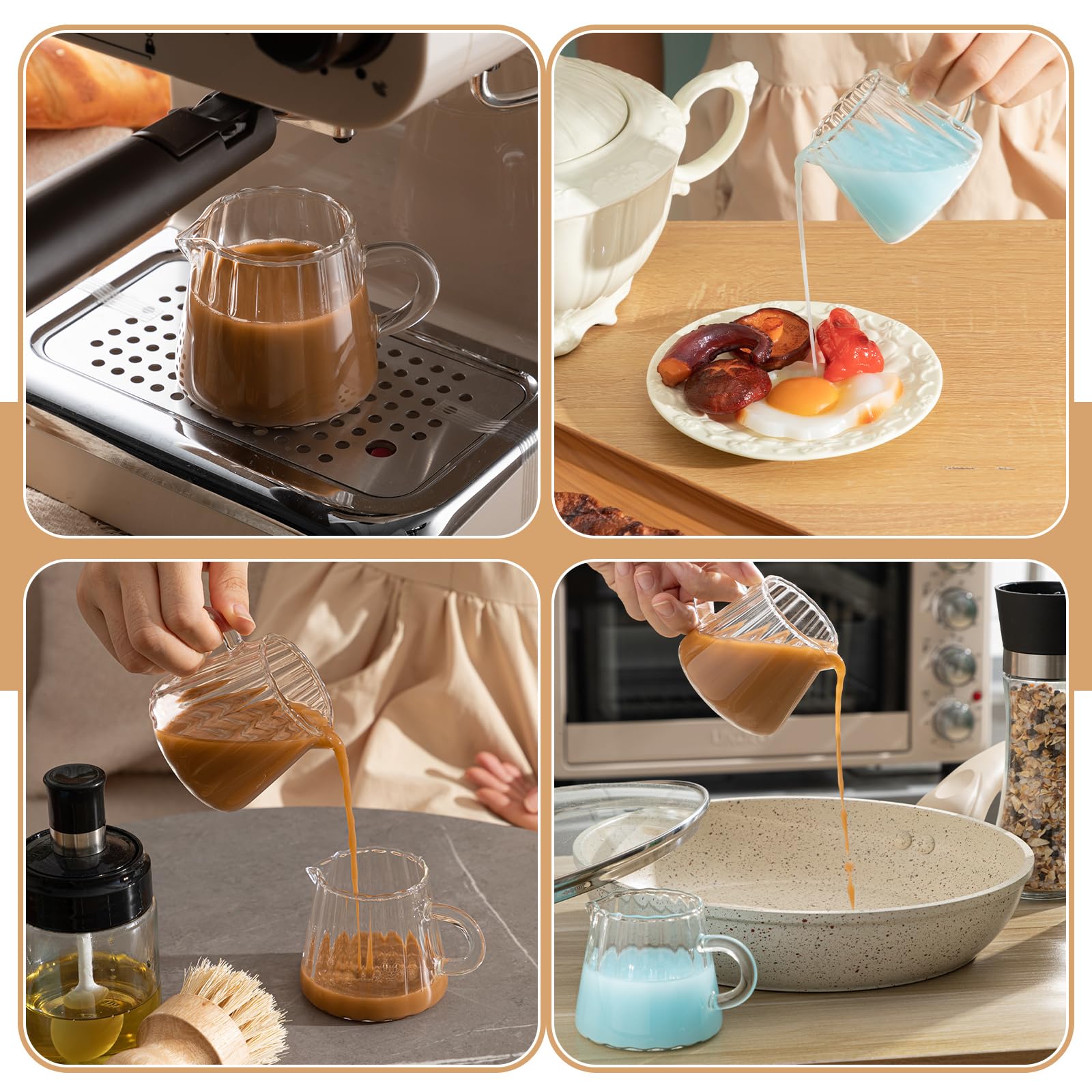 LemonRoad coffee and tea service creamer pitcher for small gatherings