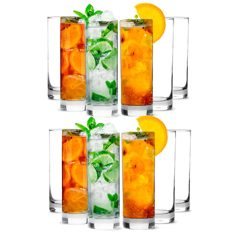 LEMONSODA premium highball 12oz set on table for stylish entertaining