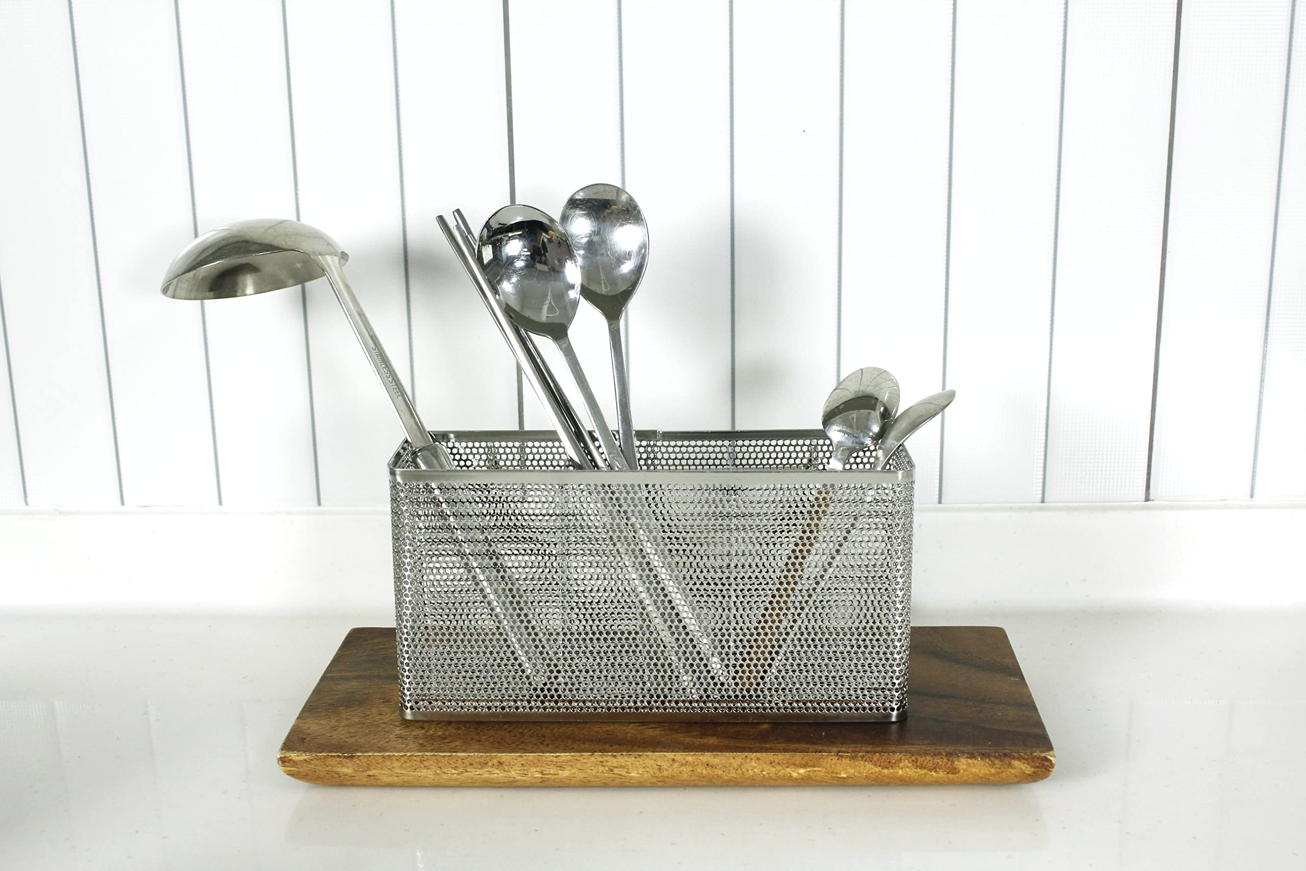 LENITH rust-resistant stainless steel construction ensures durable storage.
