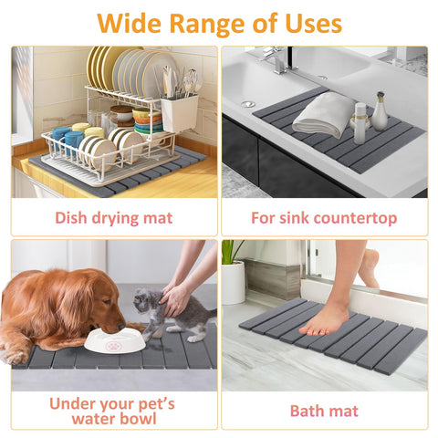 LENONE heat-resistant stone mat used as a pad under hot pots.