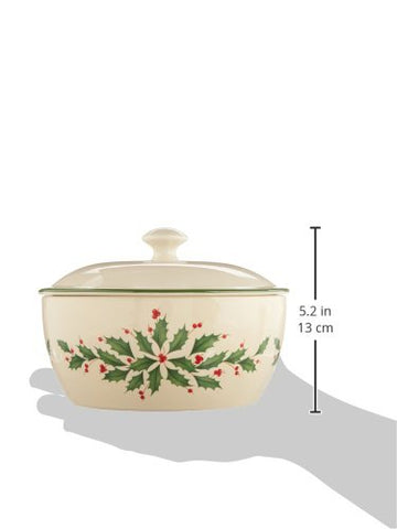 Lenox ivory porcelain casserole dish highlighting durable, oven-to-table usability
