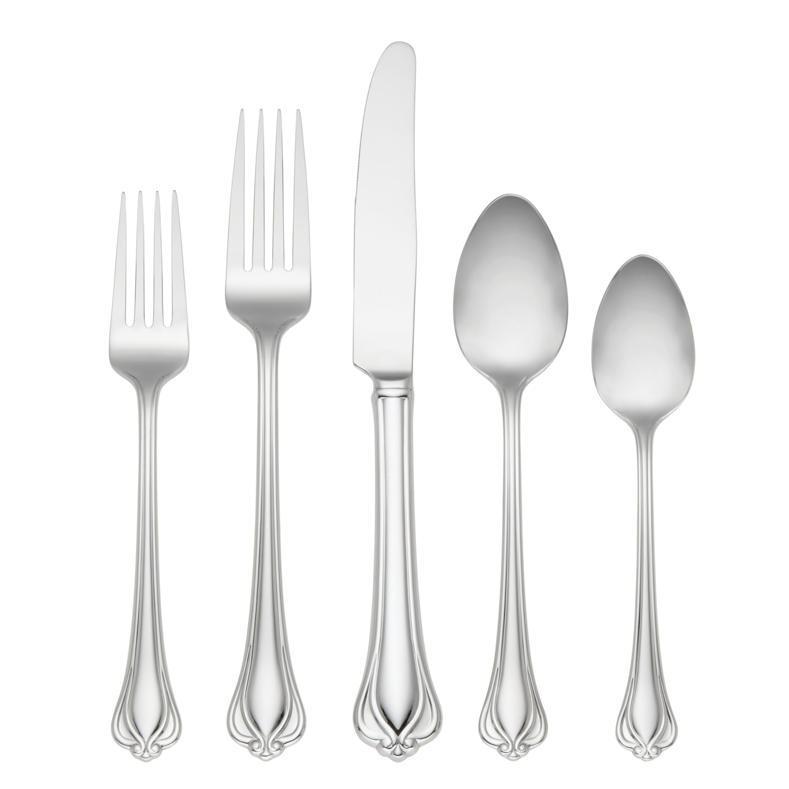 Lenox Alcott filigree handle close-up highlights refined craftsmanship and decorative detailing.