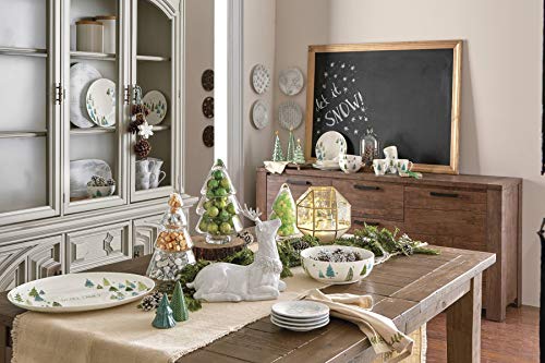 Lenox Balsam Lane plate with 24K gold accents elevates table decor.