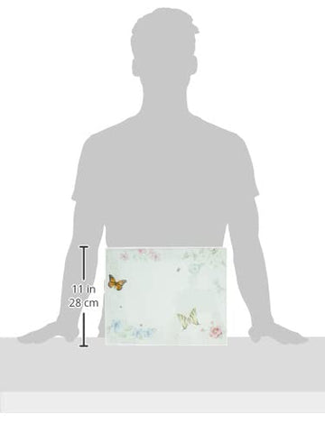 Lenox Butterfly Meadow butterfly pattern close-up emphasizes decorative yet practical kitchen surface