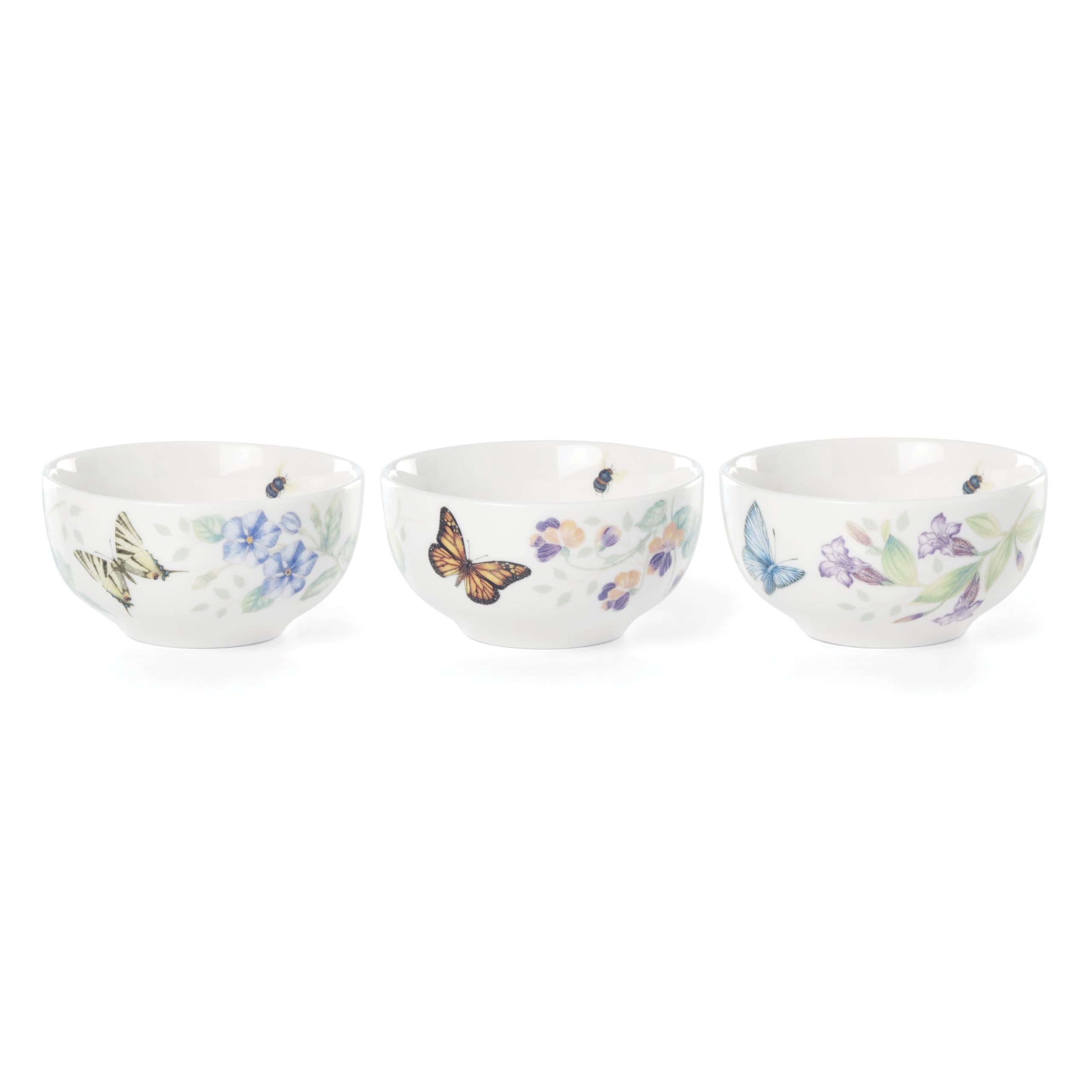 Lenox Butterfly Meadow outside design with butterflies and flowers for everyday elegance.