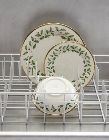Lenox dishwasher safe porcelain plate for easy cleanup