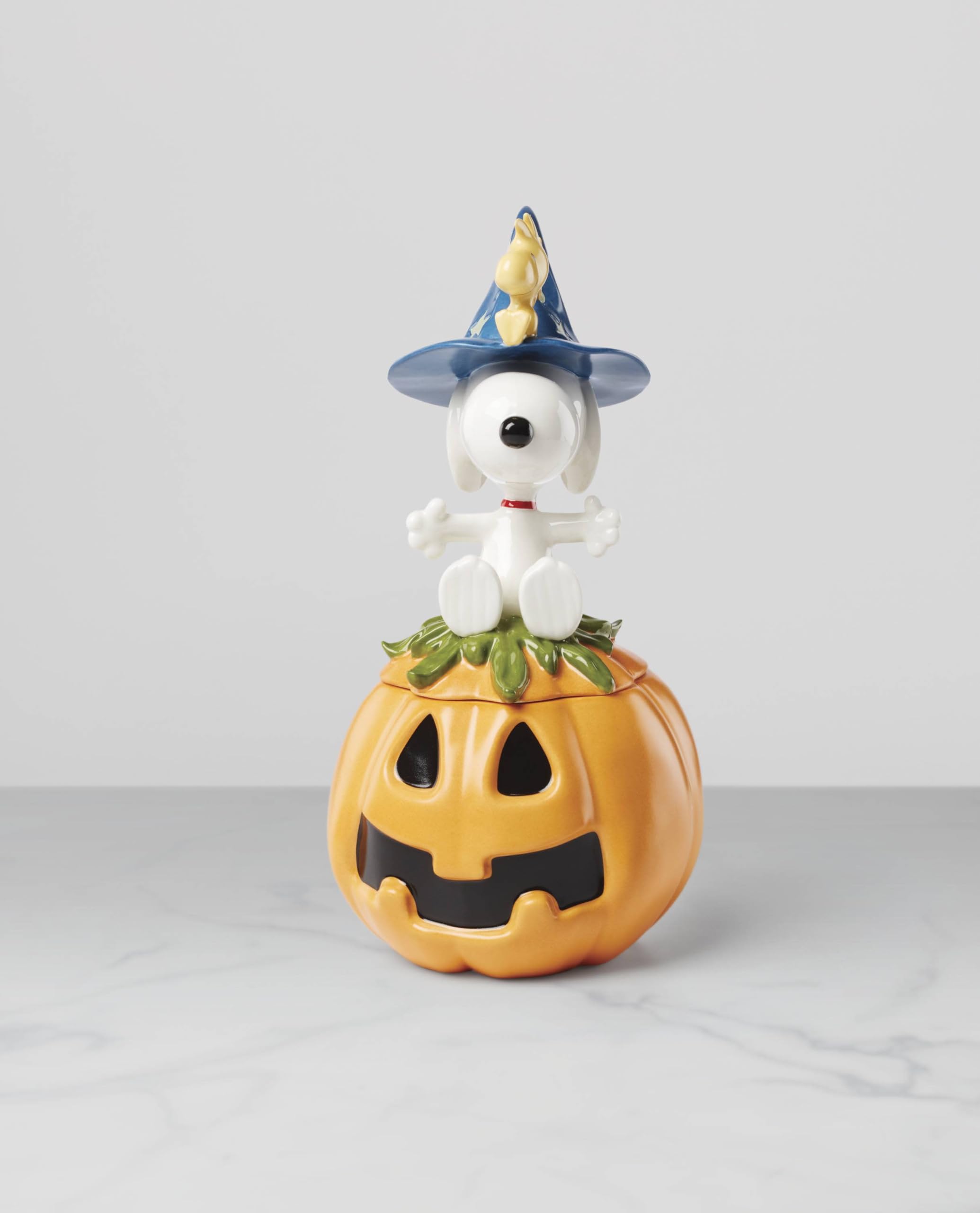 Lenox Halloween table decor featuring a porcelain candy dish for seasonal ambiance.