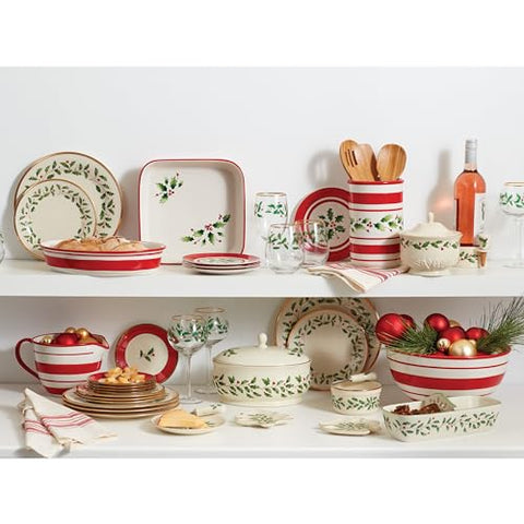Lenox heritage craftsmanship theme reflected in holiday dinnerware design