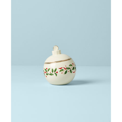 Lenox Candy Jar ready for serving after-dinner mints to guests.