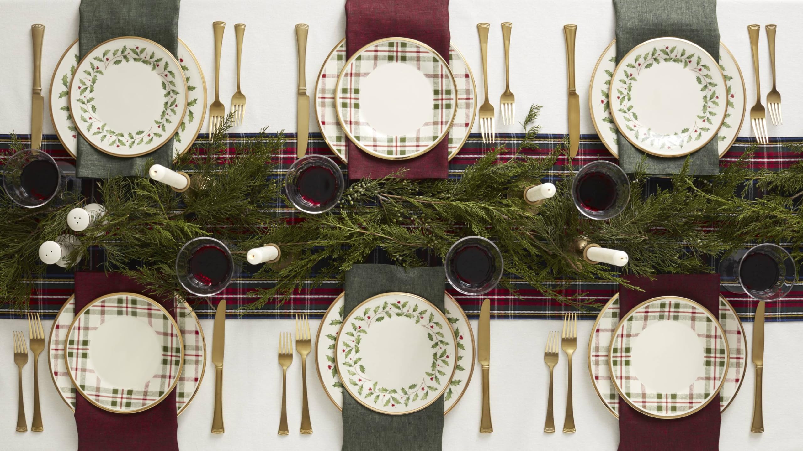 Lenox Holiday serving setup to inspire festive entertaining