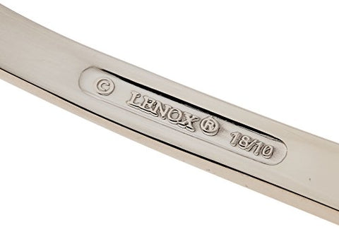 18/10 stainless steel Portola construction by Lenox resists rust.