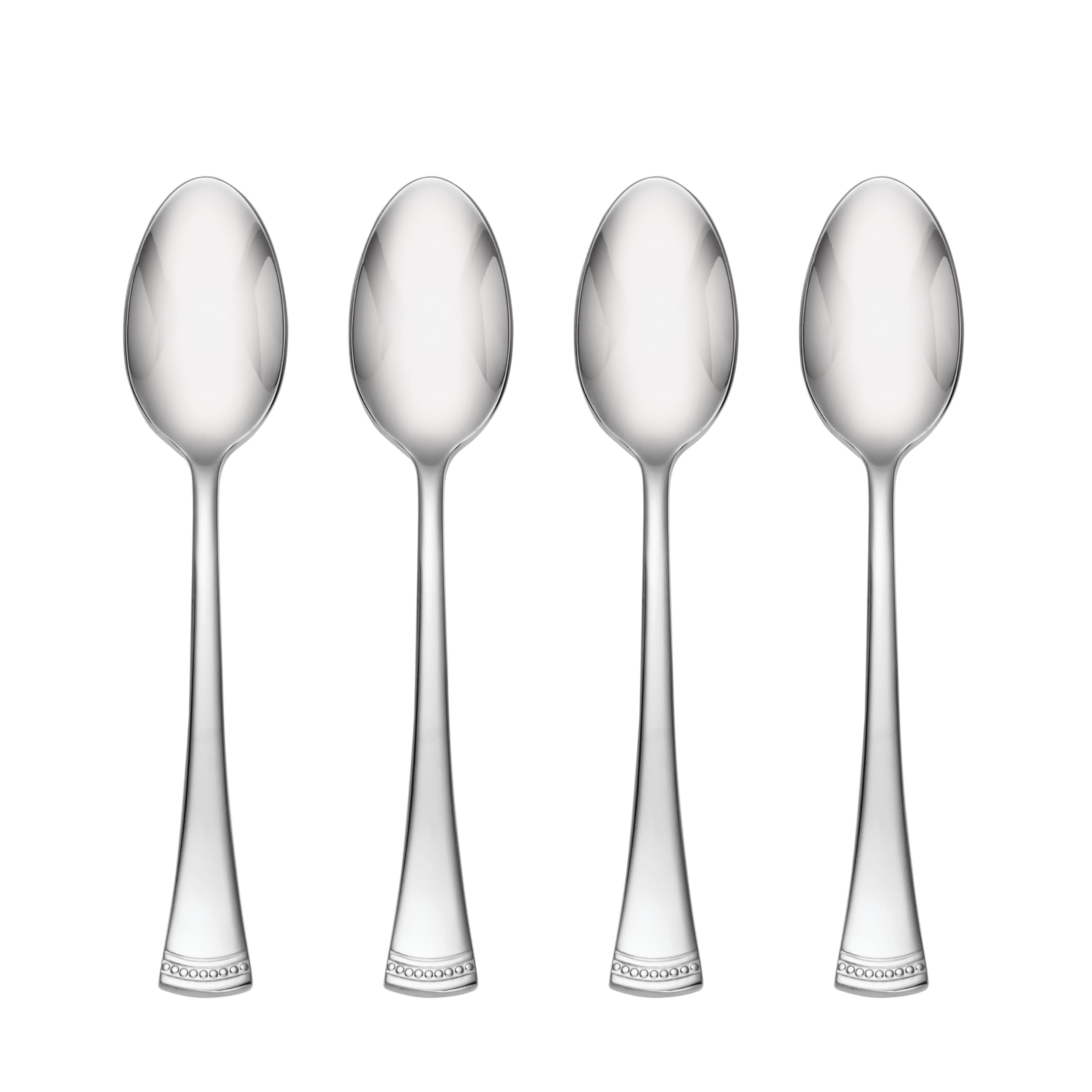 Lenox Portola teaspoons with mirror finish for elegant table setting