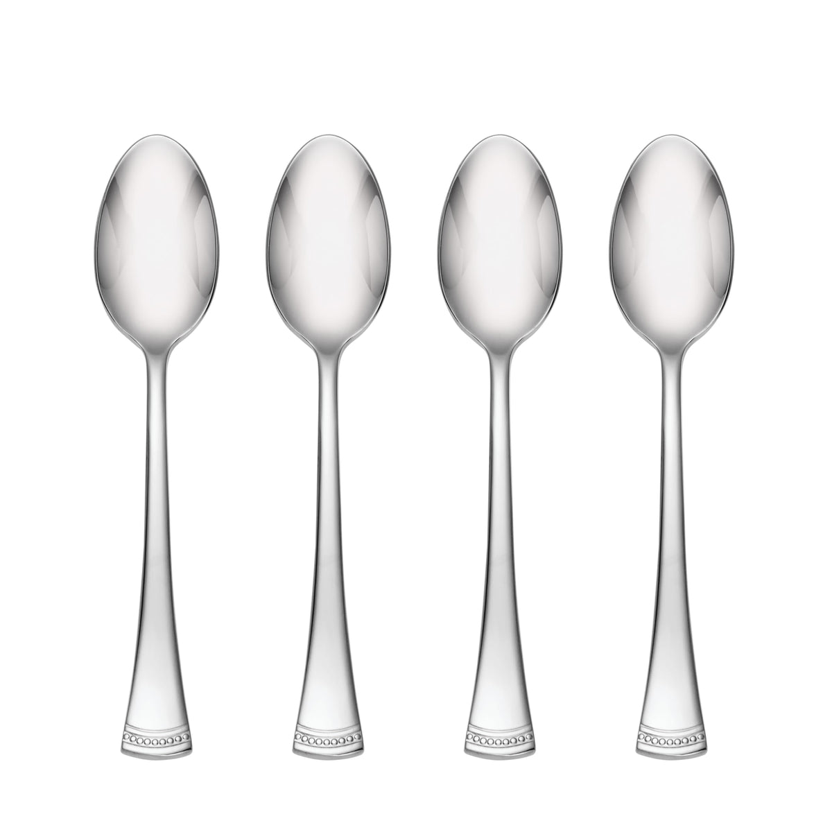 Lenox Portola teaspoons with mirror finish for elegant table setting