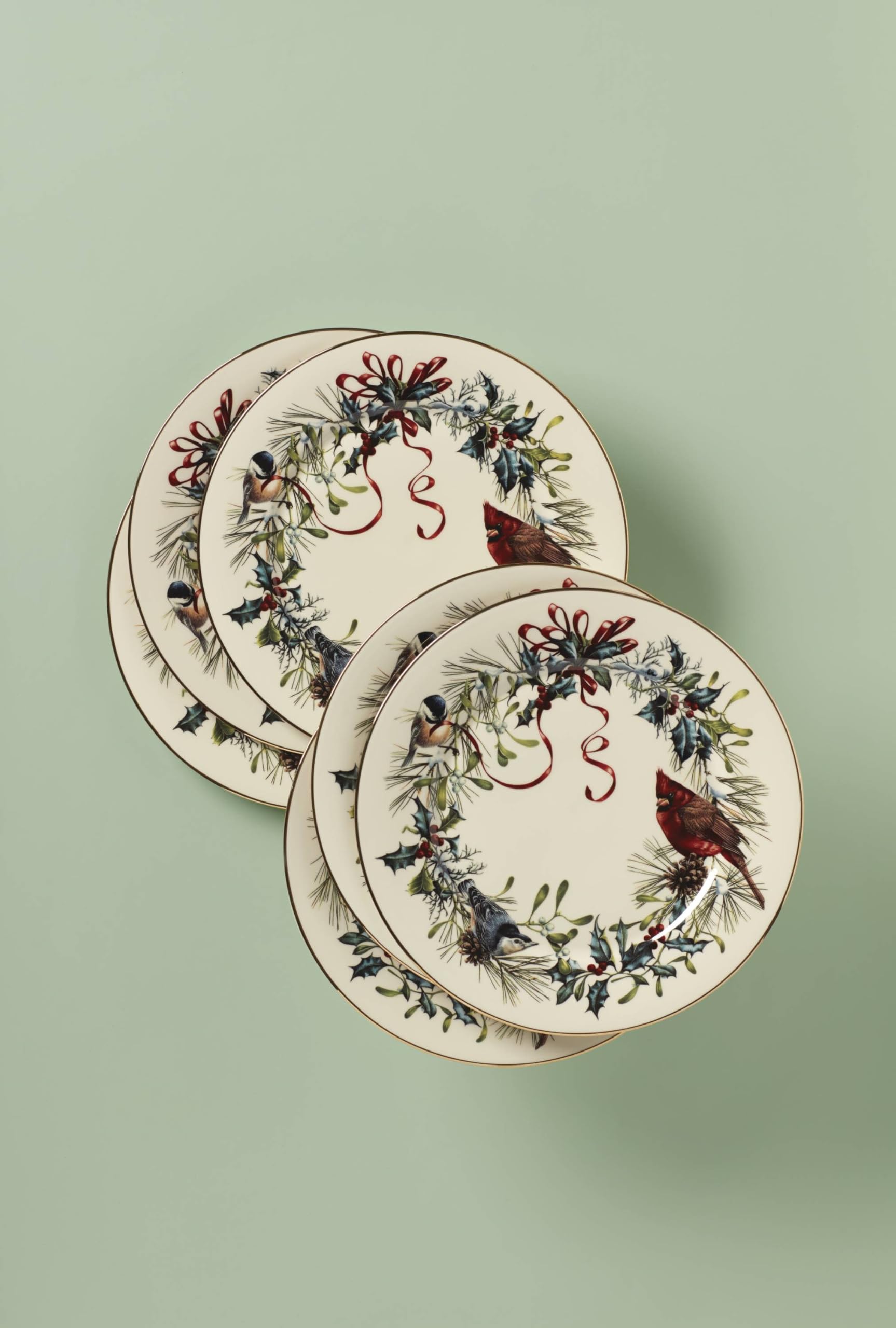 Lenox Winter Greetings holiday-dining arrangement ideal for Christmas