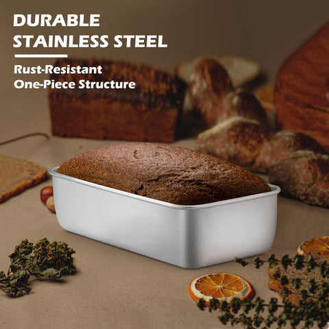 Leonyo loaf pan is dishwasher safe for easy cleanup and quick meal prep.