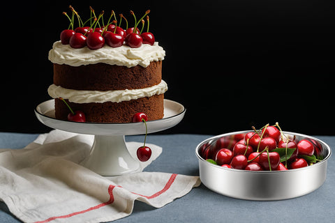 Leonyo versatile 6inch cake pan set for baking and more.