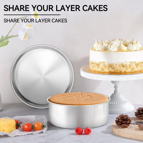 Leonyo oven-safe up to 500°F for versatile cakes, quiches, and pies.