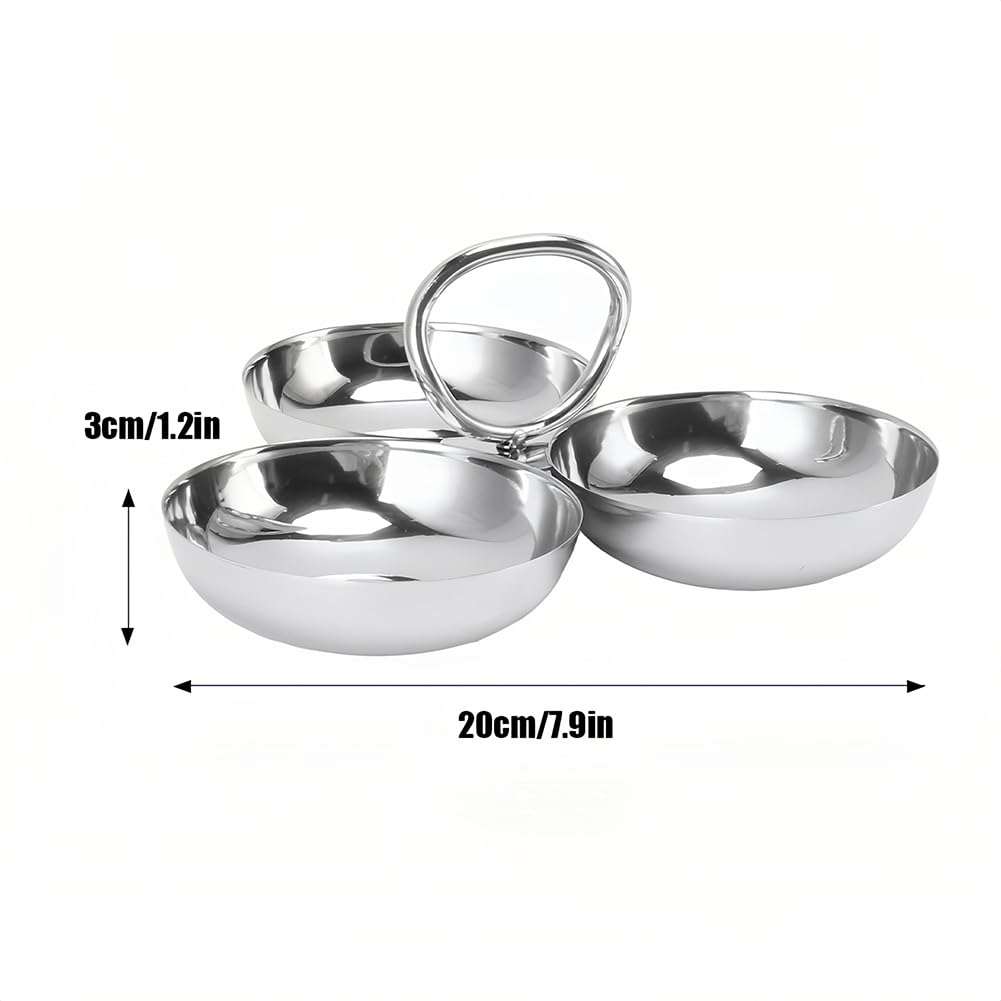 Leopacat fruit bowl tray keeps fruit neatly separated and accessible