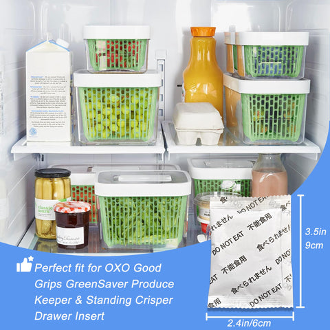 LeoTube carbon-filter refills offer odor control and ethylene absorption.