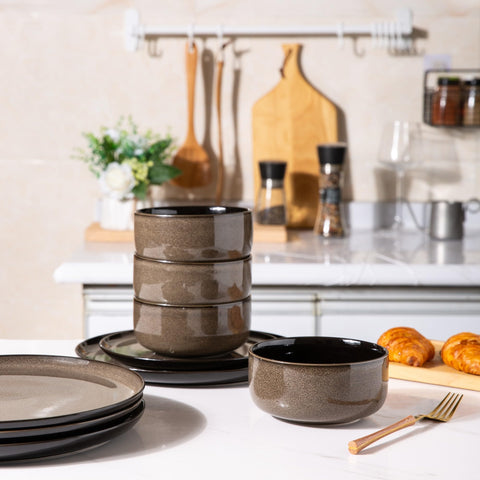 LERATIO cereal bowls 24 oz for hearty breakfasts.
