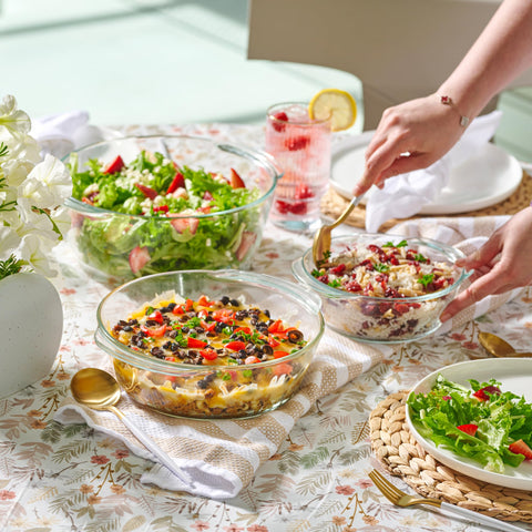 Le'raze dishwasher-safe bakeware simplifies cleaning and reuse