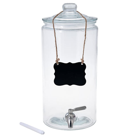 Le'raze dishwasher-safe glass dispenser for easy cleanup