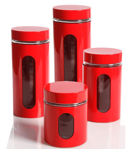Le'raze pantry storage canisters organize staples within reach