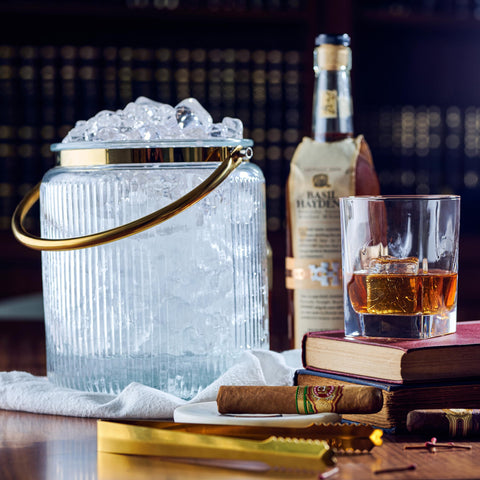 Le'raze party-ready beverage chiller enhances any home bar setup.