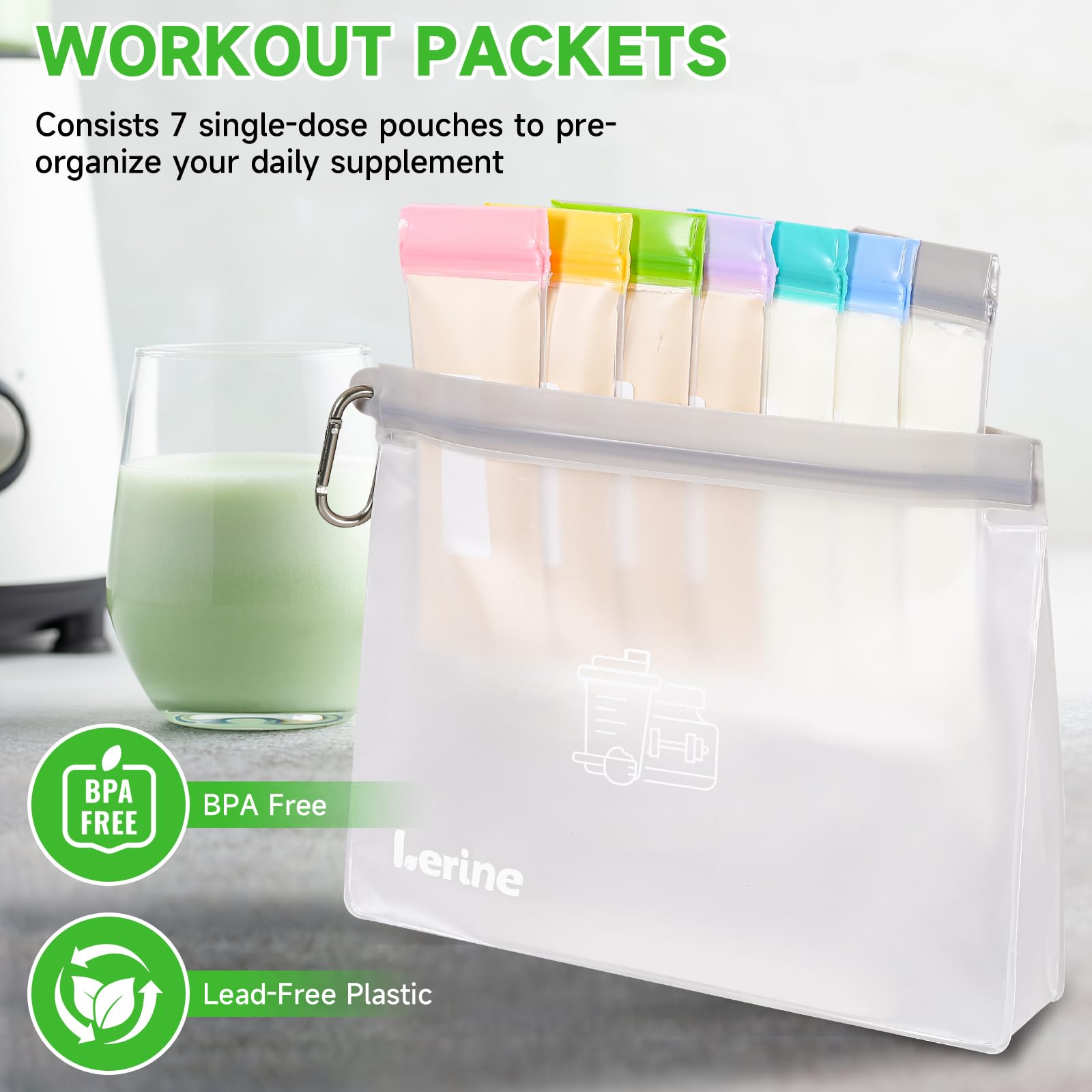 Lerine BPA-free materials highlight reusable storage