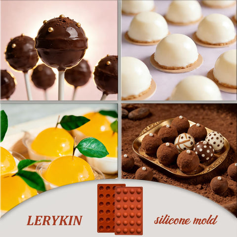 Lerykin silicone molds are dishwasher safe and easy to clean.