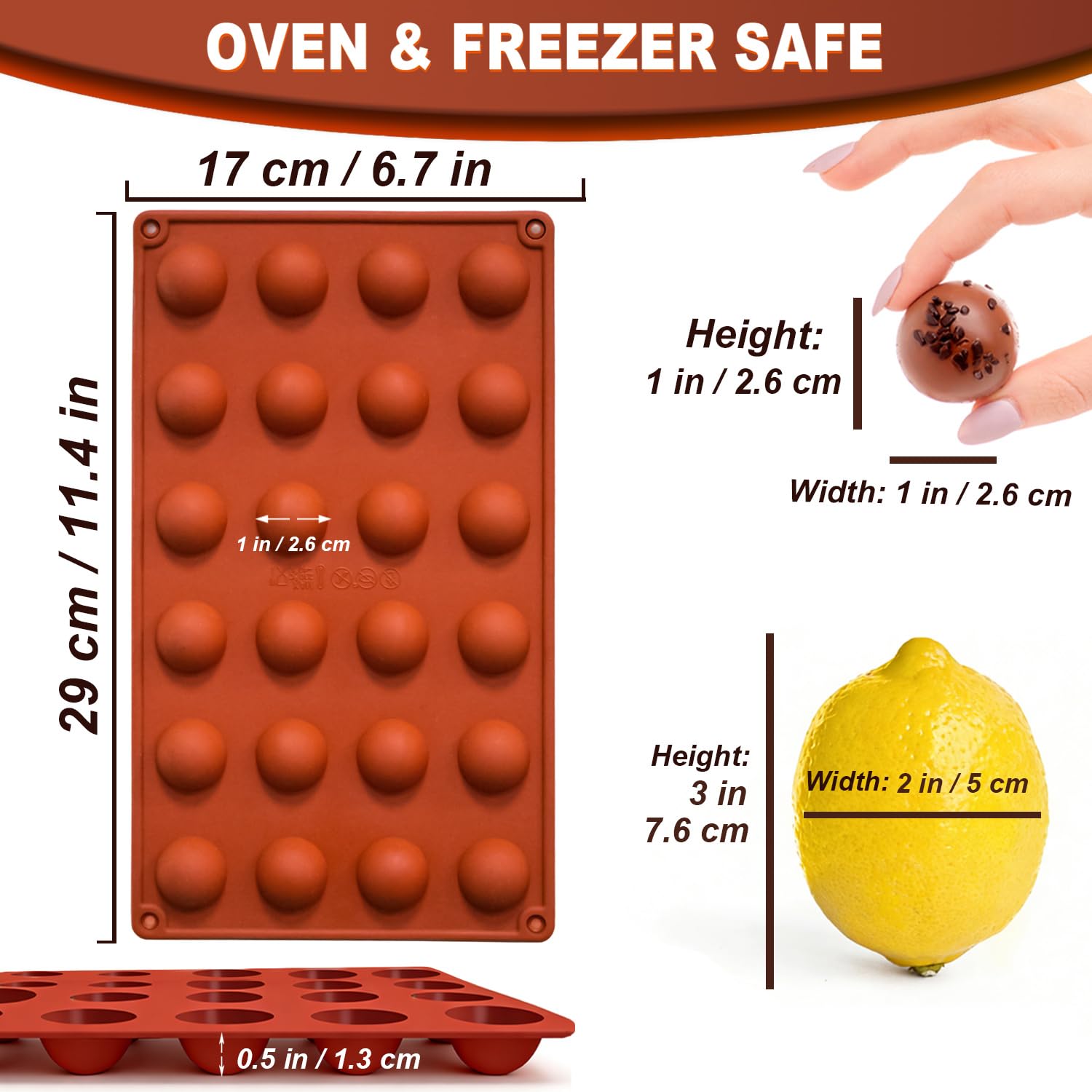 Lerykin jelly and yogurt drops mold for playful desserts.