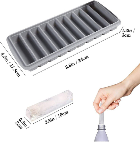 LessMo 3-piece ice stick tray set, ideal for family use and party prep.