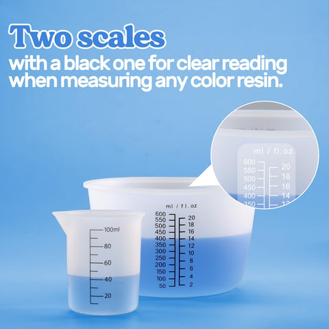LETS RESIN 100ml measuring cup for small-batch precision.