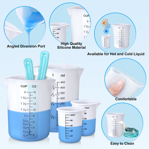 LET'S RESIN easy-clean design helps remove resin quickly after use.